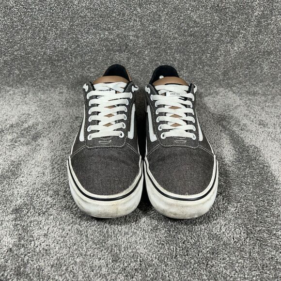 Vans Ward DX Mens Size 12 Gray Brown Casual Low Top Deluxe Comfort Skate Shoes - Picture 3 of 11